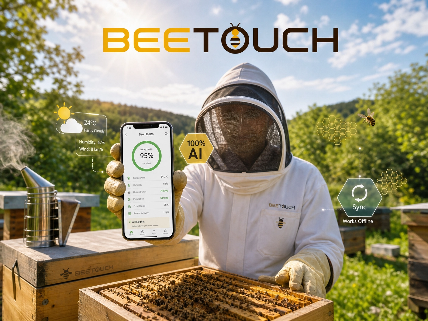 BeeTouch App Interface